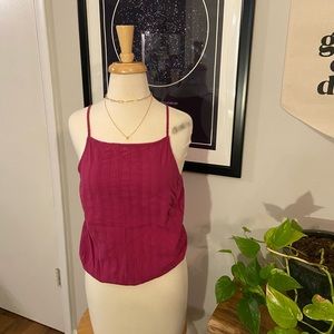 Universal Thread Square Neckline Textured Tank Women’s Sz L
